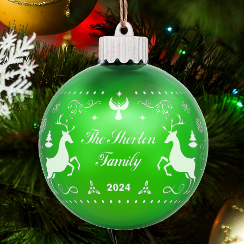 Personalized Christmas Family Name By Joe Back