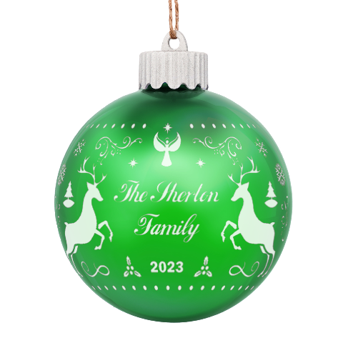 Personalized Christmas Family Name By Joe Back