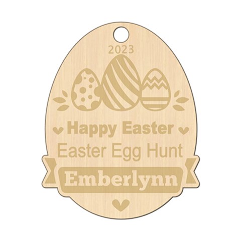 Personalized Name Easter Egg Pattern 5 By Wanni Front