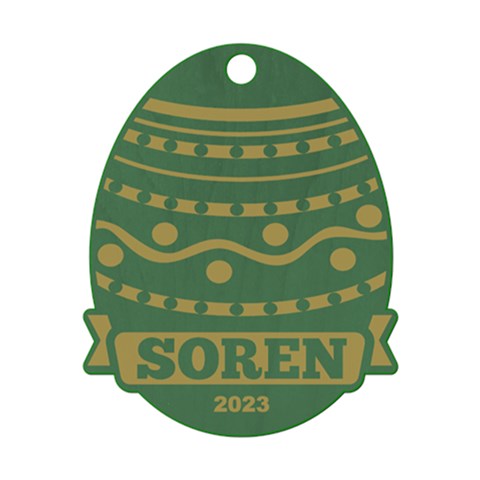 Personalized Name Easter Egg Pattern 17 By Wanni Front