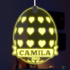 Personalized Name Easter Pattern 13 - LED Acrylic Ornament
