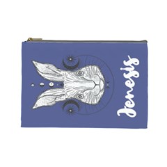 Personalized Name Rabbit Magic - Cosmetic Bag (Large)