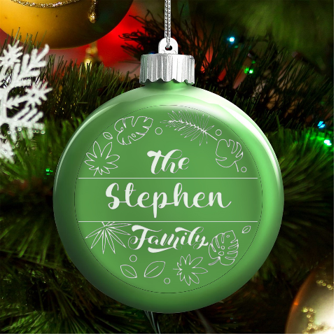 Personalized Family Name By Joe Front
