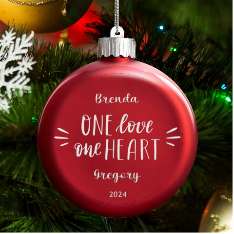 Personalized Love Couple Name By Joe Front