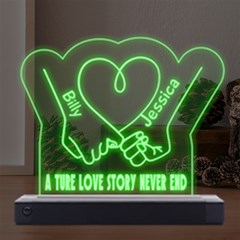 Personalized Name Couple hands - LED Acrylic Message Display