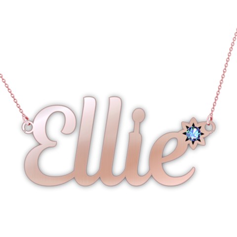 Personalized Name Flower By Oneson Front