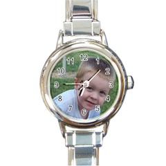 watch - Round Italian Charm Watch