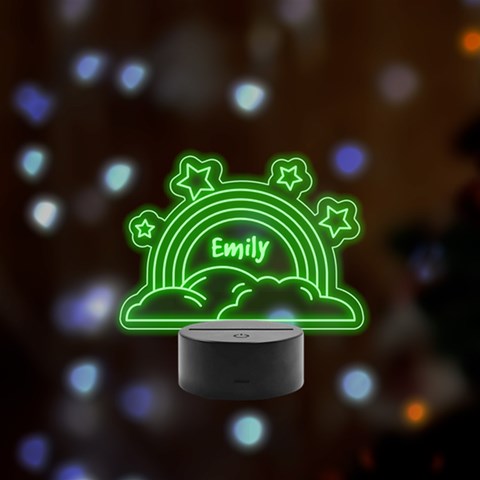 Personalized Name Raindow By Oneson Front