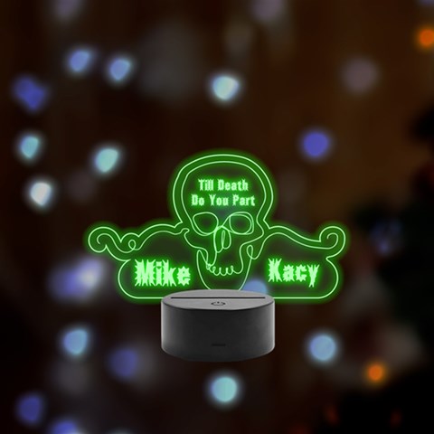 Personalized Name Skull By Oneson Front