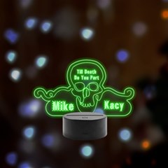 Personalized Name Skull