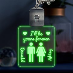 Personalized Couple Name - Multicolor LED Acrylic Ornament