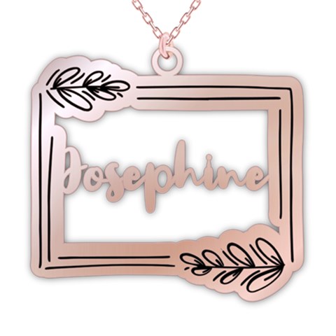 Personalized Name Plant Frame By Oneson Front