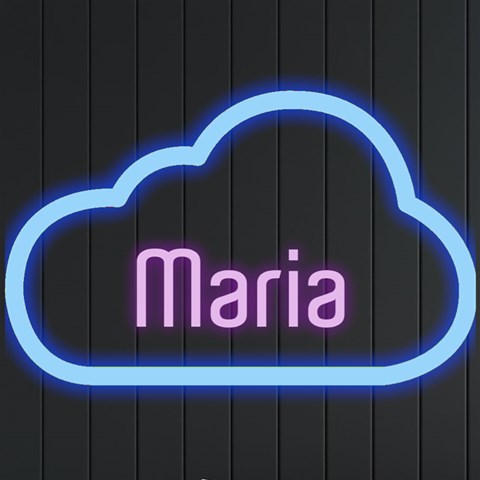 Personalized Cloud Name By Joe Front