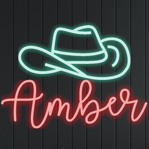 Personalized Cowboy Hat Name By Joe Front