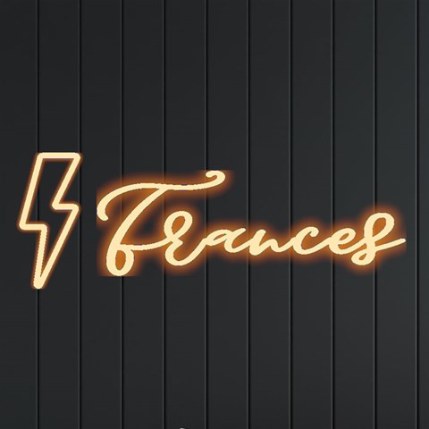 Personalized Lightning Strike Name By Joe Front