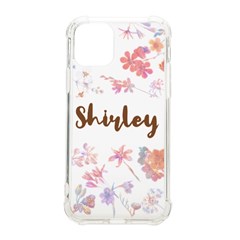 Personalized Floral Name - iPhone 11 Pro 5.8 Inch TPU UV Print Case