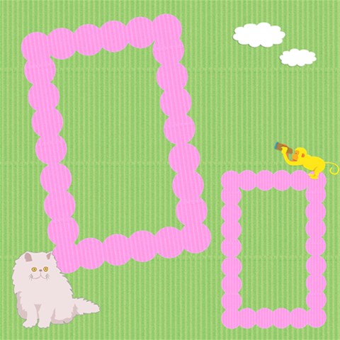 Animal Planet By Suweeriya 12 x12  Scrapbook Page - 1