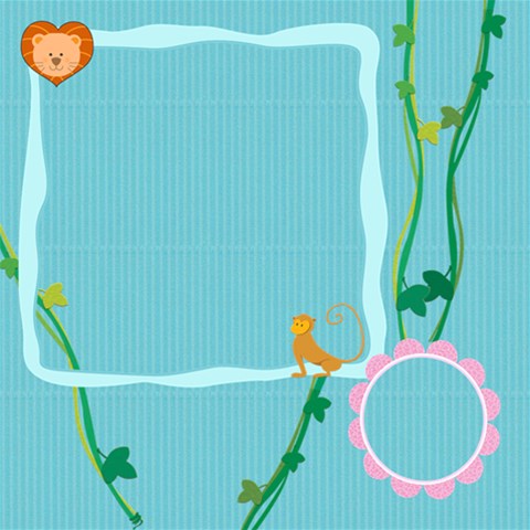 Animal Planet By Suweeriya 12 x12  Scrapbook Page - 4