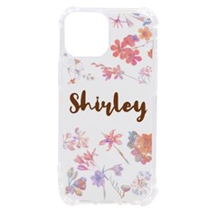 Personalized Floral Name - iPhone 13 mini TPU UV Print Case