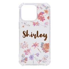 Personalized Floral Name - iPhone 13 Pro TPU UV Print Case
