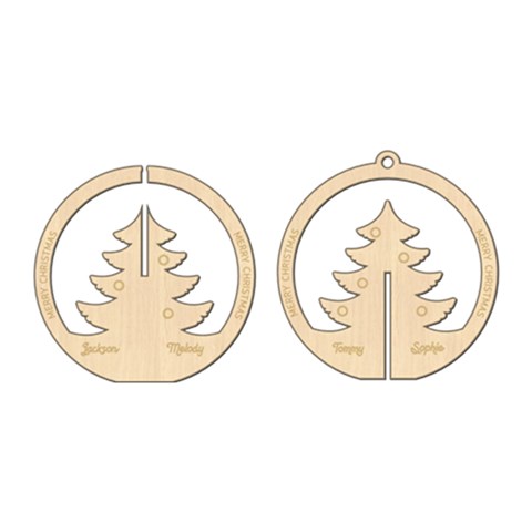 Tree Ornament By Oneson Front