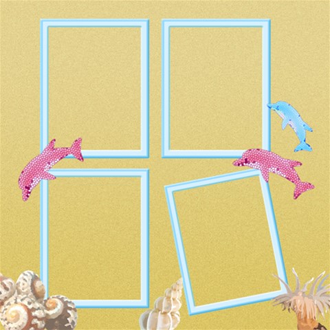 Deep Blue Sea By Suweeriya 12 x12  Scrapbook Page - 13
