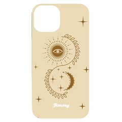 Personalized Name Doodle Signs - iPhone 14 Black UV Print PC Hardshell Case
