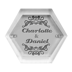 Personalized Garden - Hexagon Wood Jewelry Box