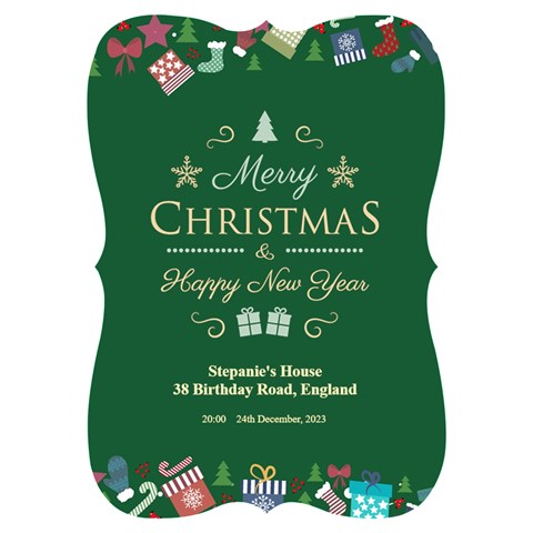 Christmas Card By Oneson Front