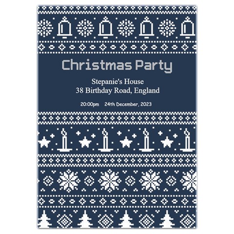 Christmas Card By Oneson Front