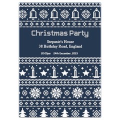 Christmas card - Invitation Card 5  x 7 