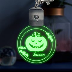 Personalized Name Halloween - Multicolor LED Acrylic Ornament