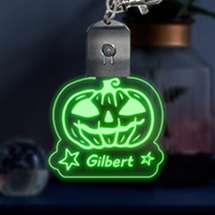 Personalized Name Halloween - Multicolor LED Acrylic Ornament