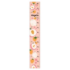 Personalized Fruit Illustration Colorful Name - Growth Chart Height Ruler For Wall