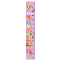 Personalized The Little Mermaid Name - Growth Chart Height Ruler For Wall