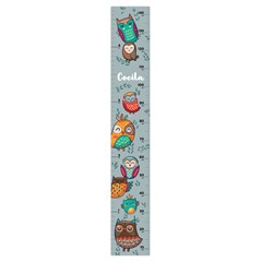 Personalized Owl Name - Growth Chart Height Ruler For Wall
