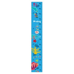 Personalized Sea Fish Name - Growth Chart Height Ruler For Wall
