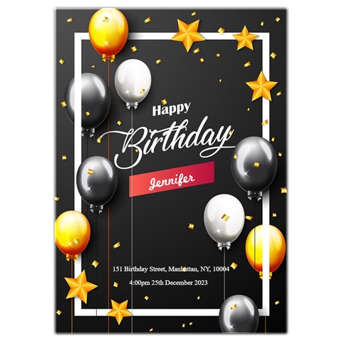 Birthday By Oneson Front