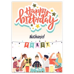 Birthday - Invitation Card 5  x 7 