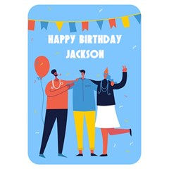 Birthday - Invitation Card 5  x 7  (Rounded)