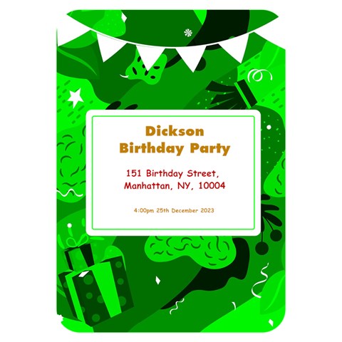 Birthday By Oneson Back