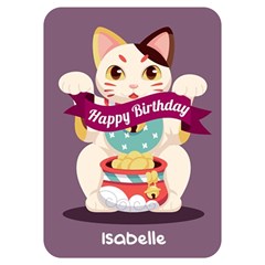 Birthday - Invitation Card 5  x 7  (Rounded)