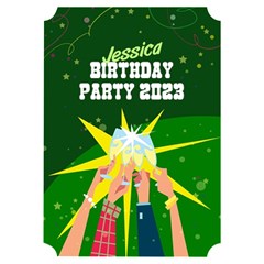 Birthday - Invitation Card 5  x 7  (Ticket)