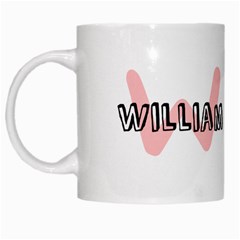 Personalized Initial Name - White Mug