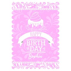 birthday - Invitation Card 5  x 7  (Scallop)