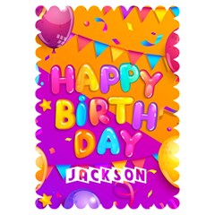 birthday - Invitation Card 5  x 7  (Scallop)