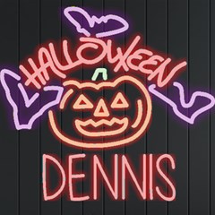 Personalized Halloween Couple Name - Neon Signs and Lights Personalized Halloween Couple Name - Neon Signs and Lights