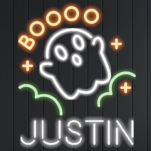 Personalized Halloween Ghost Name By Joe Front