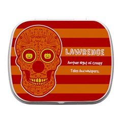 halloween - Small Metal Box (White)