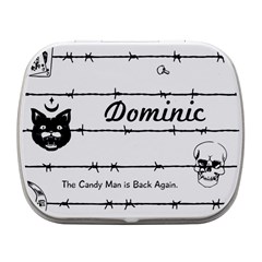 halloween - Small Metal Box (White)